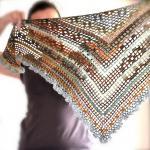 Triangular Crochet Shawl