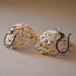 Lampshade Lace Earrings