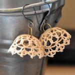 Lampshade Lace Earrings