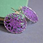 Delicate Lacy Earrings - By..