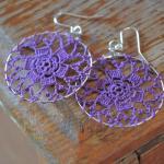 Delicate Lacy Earrings - By..