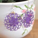 Delicate Lacy Earrings - By..