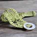 Lace Cuff with Vintage Buck..