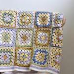 Granny Square Crochet Lap B..